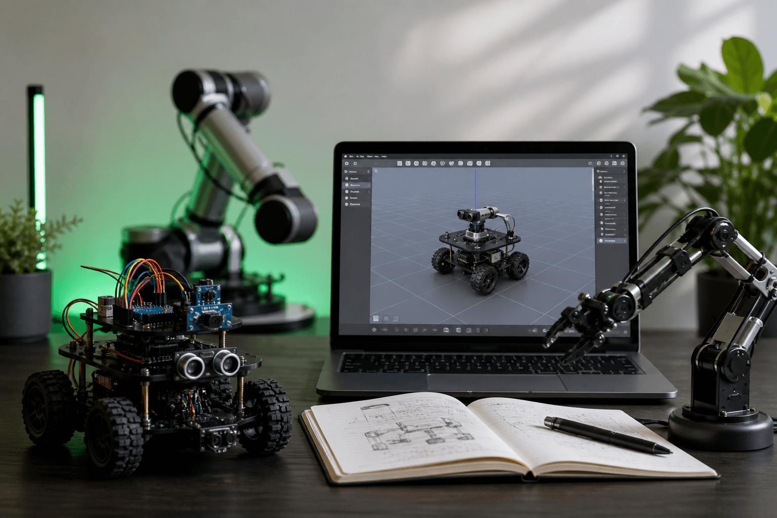 From Arduino Robot Kit to ROS 2: Bridging Hobby Robots with URDF Simulation