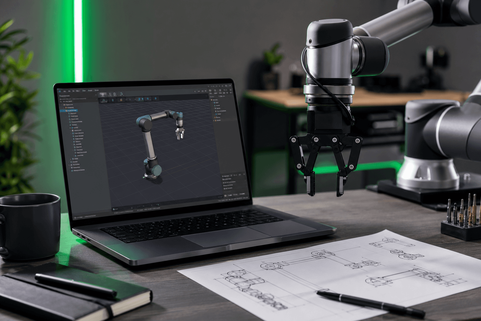 Robotic Arm Simulation in ROS 2: A Complete URDF Guide for Engineers