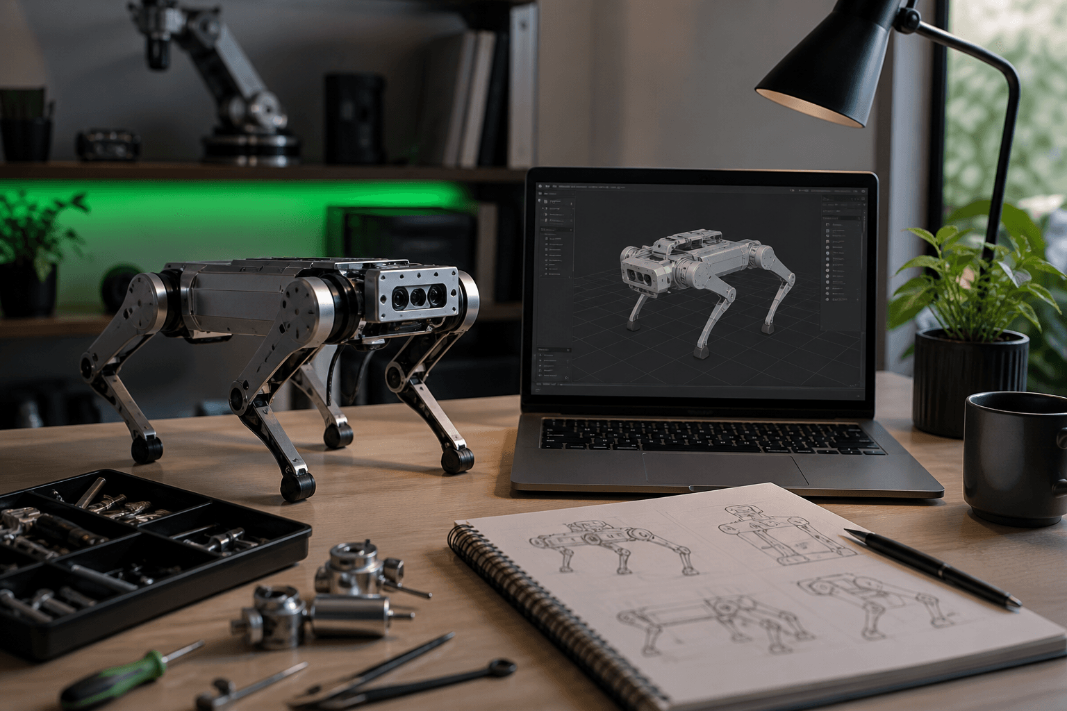 How to Make a Robot: A Beginner's Roadmap from Idea to Simulation